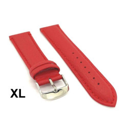 Kožni kaiš Diloy XL 16mm DIL205EL.6 Crvena boja