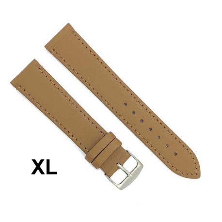 Kožni kaiš Diloy XL 20mm DIL304EL.17 Tamno krem boja