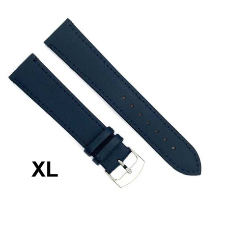 Kožni kaiš Diloy XL 20mm DIL304EL.5 Teget boja