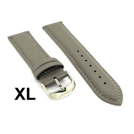 Kožni kaiš Diloy XL20mm DIL205EL.7 Siva boja