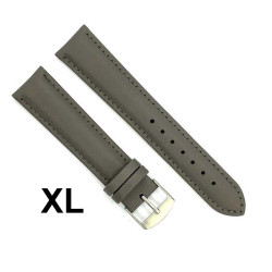 Kožni kaiš Diloy XL 18mm DIL302EL.7 Siva boja