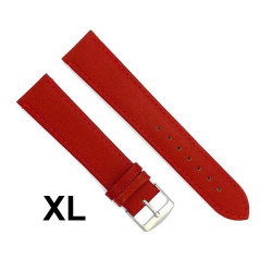 Kožni kaiš Diloy XL 16mm DIL304EL.6 Crvena boja