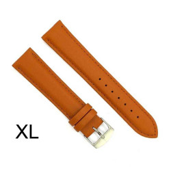 Kožni kaiš Diloy XL 24mm DIL302.3 XL Svetlo braon boja