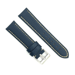 Kožni kaiš Diloy 20mm DIL376.5 Teget boja