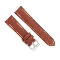 Kožni kaiš Diloy 20mm DIL376.8 Braon boja