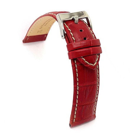 Kožni kaiševi Diloy 18mm DIL378.8 Terakot boja