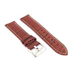 Kožni kaiševi Diloy 22mm DIL378.8 Terakot boja