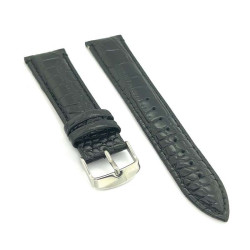 Kožni kaiš Diloy 24mm DIL412.1 Crna boja