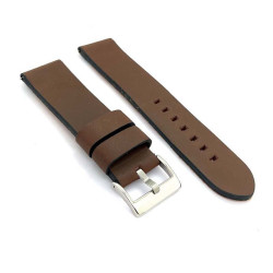 Kožni kaiš Diloy 20mm DIL383.2 Tamno braon boja