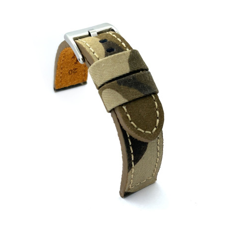 Platneni kaiš Diloy 24mm DIL370.17 Maskirna krem