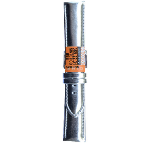 Kožni kaiš Diloy 24mm DIL369.31 Srebrna boja