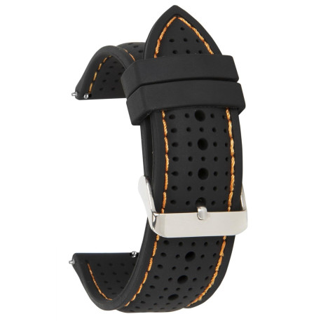 Silikonski kaiš - SK78 Crna boja 20mm