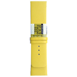 Kožni kaiš Diloy 28mm DIL327EA.10 Zuta boja