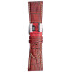 Kožni kaiš Diloy 26mm DIL378EA.4 Tamno crvena boja