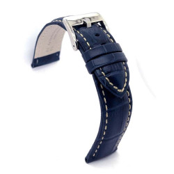 Kožni kaiš Diloy 30mm DIL378.5 Teget boja