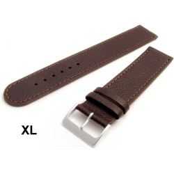 Kožni kaiš 18mm XL (Eko koža) Tamno Braon 18.04