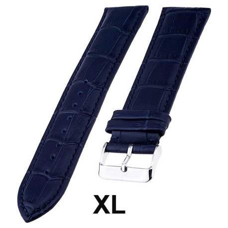 Kožni kaiš 20mm XL Teget boja 20.266