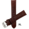 Kožni kaiš 28mm XL Braon boja boja 28.201