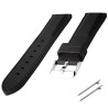 Silikonski kaiš 22mm Crna boja SK22.27
