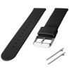 Silikonski kaiš Crna boja 24mm SK24.05