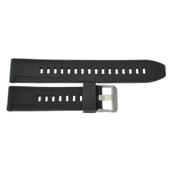 Silikonski kaiš 22mm Crna boja SK22.15