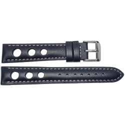 Kožni kaiš 20mm Crna 20.135