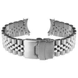 Metalni kaiš - MK22.20 Srebrni 22mm