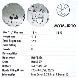 MIYOTA JR10