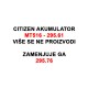 Citizen akumulator MT516 - 295.61